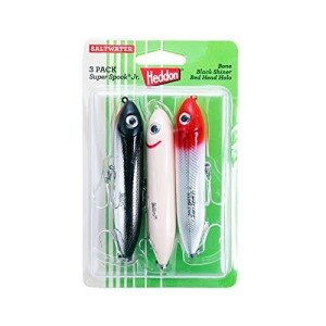 Heddon Saltwater Super Spook Jr 3-Pack Lures