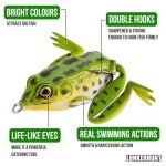 Lunker Frog Lure - Realistic Topwater Bass Fishing