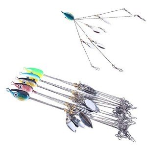 5-Pack Alabama Umbrella Rigs for Bass Fishing