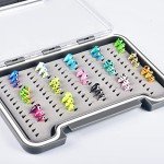Tungsten Ice Fishing Jig Kit - 21 Glow Lures