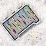 Tungsten Ice Fishing Jig Kit - 21 Glow Lures