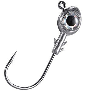 Dr.Fish 10 Pack 3D Eyes Fishing Jigs
