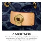 Coach Riya Medium Blue Backpack for Women