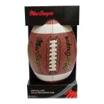Regent MacGregor Official Size First Down Football (Tan, Medium)
