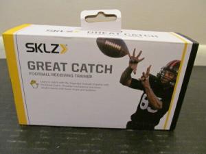 SKLZ Great Catch Football Receiving Training Aid Gray|Black, Medium