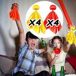 8 Pcs Flag Football Penalty and Challenge Flags