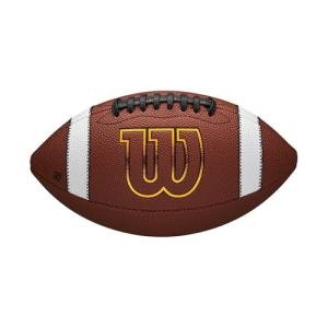 WILSON GST SpeedSkin Football - Brown, Official Size