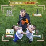 Toowaka Kids Football,Size 3 Glow in The Dark Youth Football-Bright Football with LED Lights Pre-Installed-Night Light up Football Batteries Included
