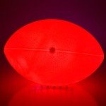 Rechargeable Glow in The Dark Football Light Up LED Ball Perfect for Evening Play,Camping and Beach Fun Outdoor Games Gifts Teen Birthday,Thanksgiving, Ideas Men/Teens