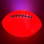 Rechargeable Glow in The Dark Football Light Up LED Ball Perfect for Evening Play,Camping and Beach Fun Outdoor Games Gifts Teen Birthday,Thanksgiving, Ideas Men/Teens