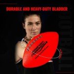 Wave Runner LED Light-Up Football - Glow in The Dark Football Games- Size 10.35 in. with Pump and Batteries Included | Perfect Football Game Gifts for Teen Boys Ages 7-15 Football Fans & Players