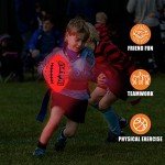 Amoupup Glow in The Dark Football Sports Gifts-Light Up Led Football Cool Stuff with Led Lights Batteries Football Good Gift Ideas for Teen Boys and Girls﻿