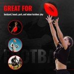 Wave Runner LED Light-Up Football - Glow in The Dark Football Games- Size 10.35 in. with Pump and Batteries Included | Perfect Football Game Gifts for Teen Boys Ages 7-15 Football Fans & Players