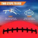 Amoupup Glow in The Dark Football Sports Gifts-Light Up Led Football Cool Stuff with Led Lights Batteries Football Good Gift Ideas for Teen Boys and Girls﻿