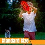 Gejoy Glow in The Dark Ball LED Light up Basketball Football Volleyball Official Size Ideal Gift for Christmas Adult Man Teenage Outdoor Sport Birthday Accessories Stuff