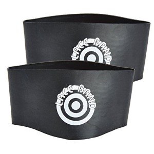 Black Lace Bands for Flag Football Cleats