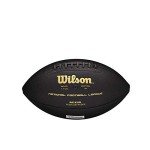 Wilson NFL Super Grip Junior Flag Football - Black/Gold