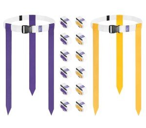 Uikro 14 Player Flag Football Belt Set