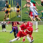 14 Player Flag Football Belt and Cone Set