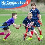 Hilhook Flag Football Belts, 10 Player Adjustable Flag Football Set with 30 Flags for Youth and Adults Training Equipment