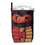 Franklin Sports Flag Football Set - 14 Player Flag Football Belts for Adult + Youth - Equipment Cones + Field Marker Included - 7 v 7 Set