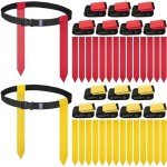 MIUONO Flag Football Belts, Flag Football Set for Adults Kids and Youth, Flag Football Flags for 14 Players Training and Competition Equipment