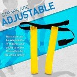 Franklin Sports Flag Football Set - 8 Player Flag Football Belts for Adult + Youth - Adjustable Belts + Field Marker Included - 4 v 4 Set