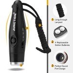 Adjustable Electronic Whistle with 3 Loud Sounds