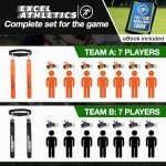 Excel Athletics Adjustable Flag Football Set Youth, Kids & Adult with 14 Belts & 28 Flags
