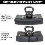 GoSports Blocking Pad 24 Inch x 16 Inch - Great for Martial Arts & Sports Training (Football, Basketball, Hockey, Lacrosse and More), Black