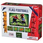 Franklin Sports Flag Football Set - 10 Player Flag Football Belts for Adult + Youth - Equipment Cones + Field Marker Included - 5 v 5 Set