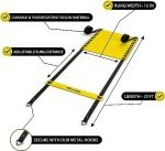 STUHOO Agility Training Equipment Set | Soccer Training Equipment for Kids Youth | Agility Ladder Speed Training Equipment with Bag | Football Training Equipment with Speed Hurdles, Cones for Footwork