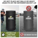 Hikeen Basketball Defender Dummy 4 Pack - Pop Up Safely Simulate Defender - Foldable Training Equipment for Basketball, Soccer, Football and More, 1 Carrying Bag