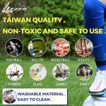 LEZER 6 Inch Flat Cones, Spot Markers, Soccer Cones, Field Court Markers, Sit Spots, Flat Discs, Soccer Training Equipment, Agility Practice, Football, Made in Taiwan, Set of 24
