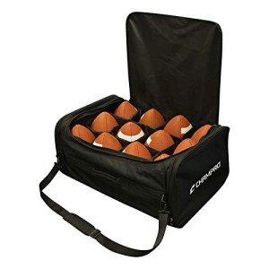 Champro Water Resistant, Polyester Football Carry Bag, black (E66B)