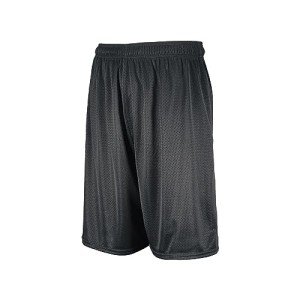 Russell Athletic Boy's 8-20 Youth Mesh Short, Black, Medium