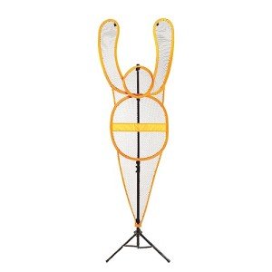MR Dummy Defender, Height Adjustable Training Mannequin, Portable Defender Practice Dummy, Hands-Up Defensive Mannequin, Sparring Partner for Basketball, Volleyball, Soccer and Football