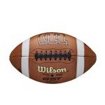 WILSON GST1003 Leather Game Football Factory Defect/Blemish - Official Size, Tan