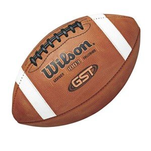 WILSON Sporting Goods GST Game Football - Official Size, (WTF1003B)