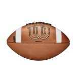 WILSON GST1003 Leather Game Football Factory Defect/Blemish - Official Size, Tan