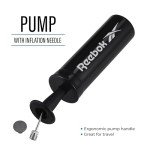 Reebok Elite Recreational Football, Official Size, Composite Leather, Innovative Soft Grip Technology, Cushion Lining, Includes Pump & Needle, VR-4K Series (Varsity)