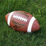 Reebok Elite Recreational Football, Official Size, Composite Leather, Innovative Soft Grip Technology, Cushion Lining, Includes Pump & Needle, VR-4K Series (Varsity)