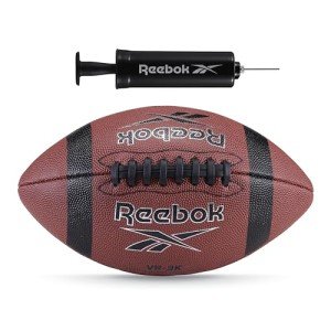 Reebok Elite Recreational Football, Composite Leather, Innovative Soft Grip Technology, Cushion Lining, Includes Pump & Needle, VR-3K Series (Junior)