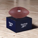 Reebok Elite Recreational Football, Composite Leather, Innovative Soft Grip Technology, Cushion Lining, Includes Pump & Needle, VR-3K Series (Junior)