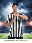 Referee Costume Set with Whistle and Flag
