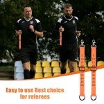 Football Referee Chain Clips - 4 Pack Set