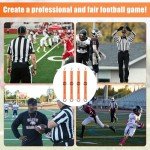 Football Referee Chain Clips - 4 Pack Set