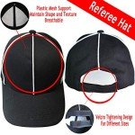 Ahuimeius Flag Football Referee Set with Hat & Whistle