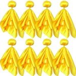 8 Yellow Penalty Flags for Flag Football Games