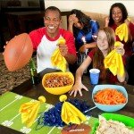 8 Yellow Penalty Flags for Flag Football Games